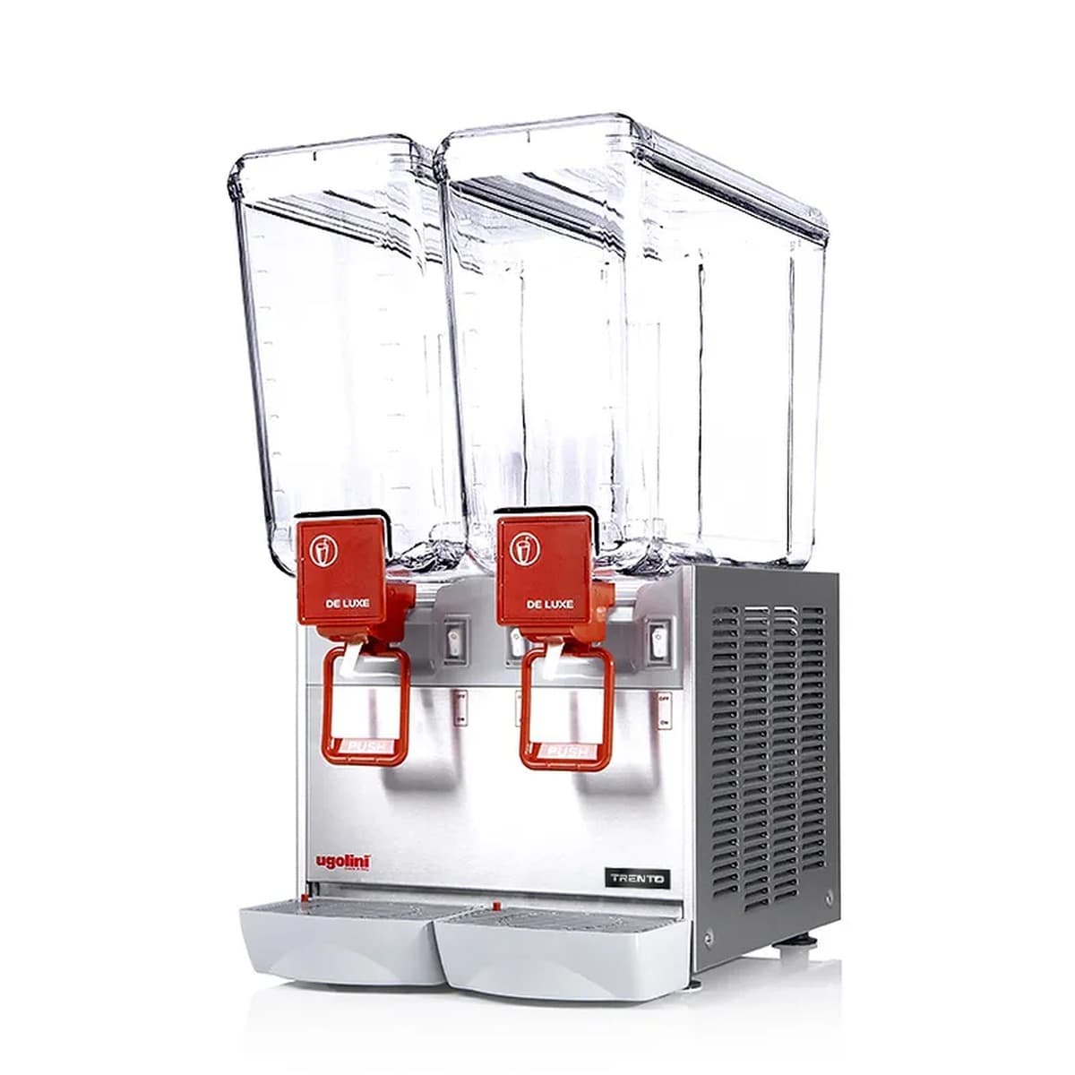 Two-bowl refrigerated juice dispenser