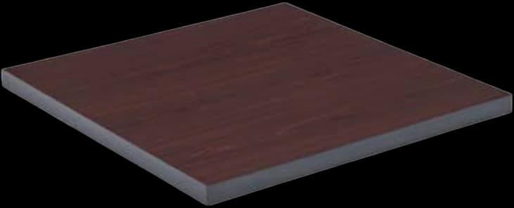 ATS Laminated Table Top, 30" x 30", Dark Walnut