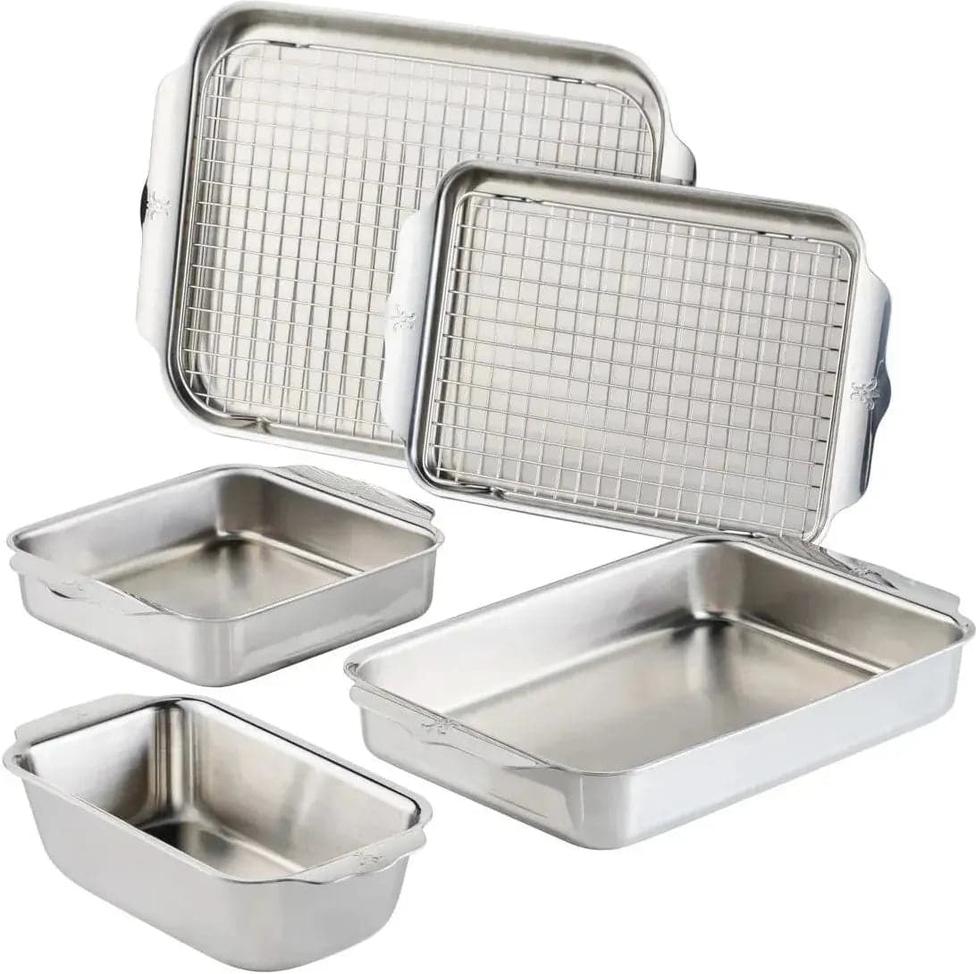 Hestan – Provisions Ovenbond 7 Pc Stainless Steel Bakeware Set – 50421-C
