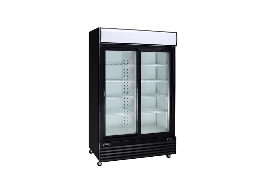 Kool-It KSM-42 52″ Glass Sliding 2-Door Cooler Merchandiser
