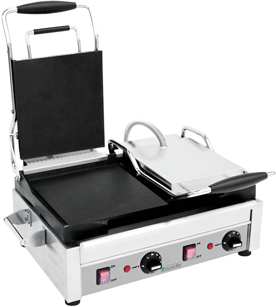 Eurodib – 18″ x 11″ Panini Grill w/ Flat Top & Bottom – SFE02360-240