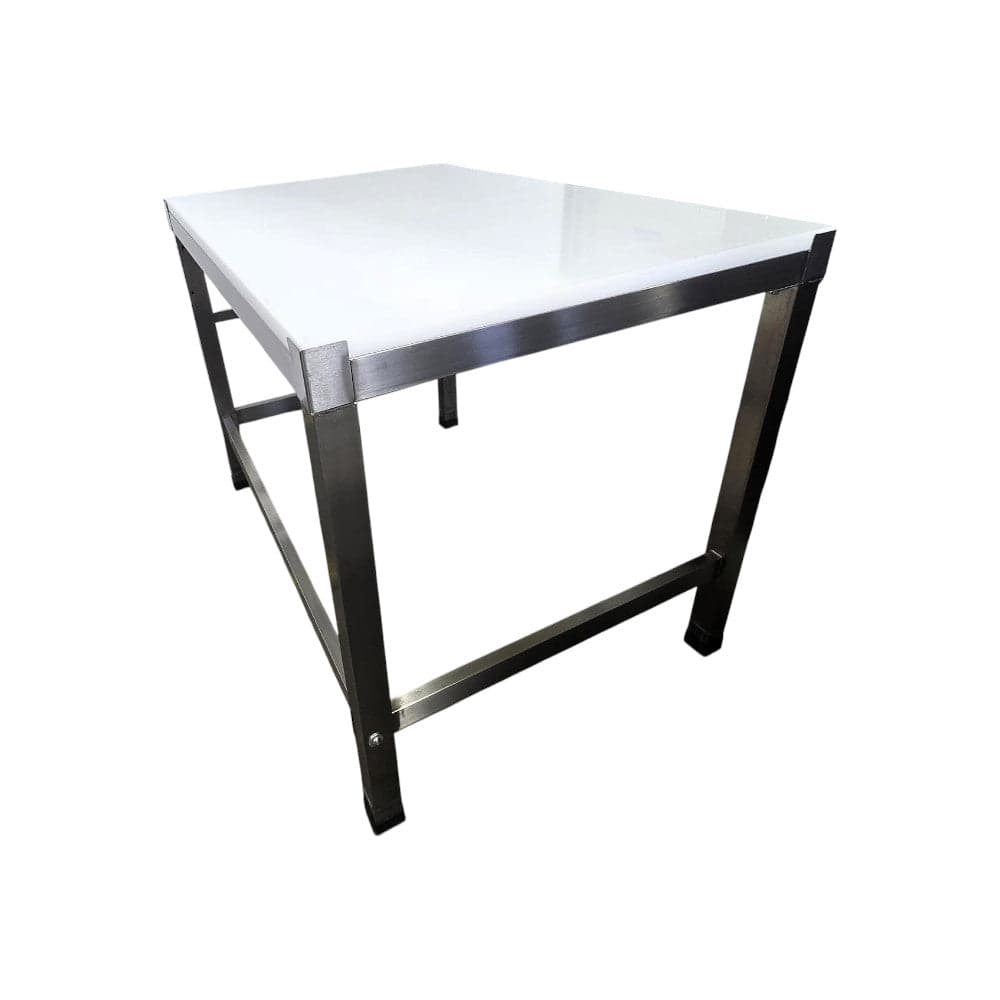 Chef S-48 Butchers Table with Poly Top Board