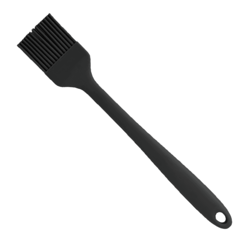 10” x 1 3/4” Silicone Pastry Basting Brush BPA Free – Black
