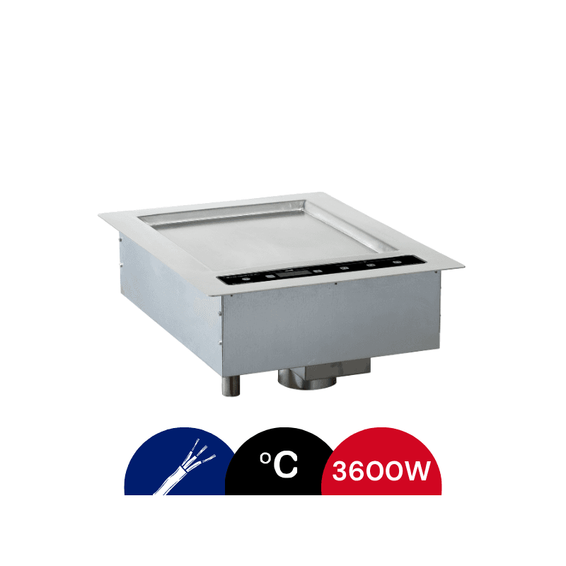 Adventys DGIC Induction Plancha/Griddle