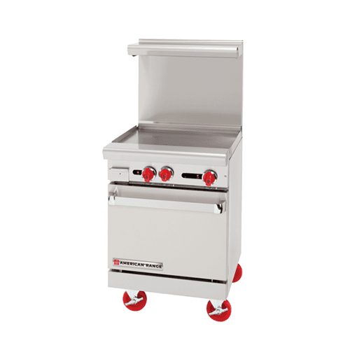 American Range AR-24G-LP 24″ Propane Gas Range With 24″ Griddle