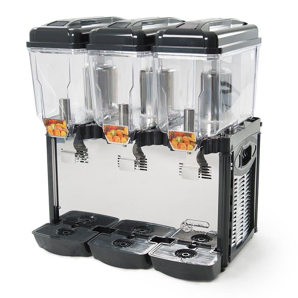 Eurodib CD3J by Cofrimell Refrigerated Juice Dispenser with 3 12L Tanks