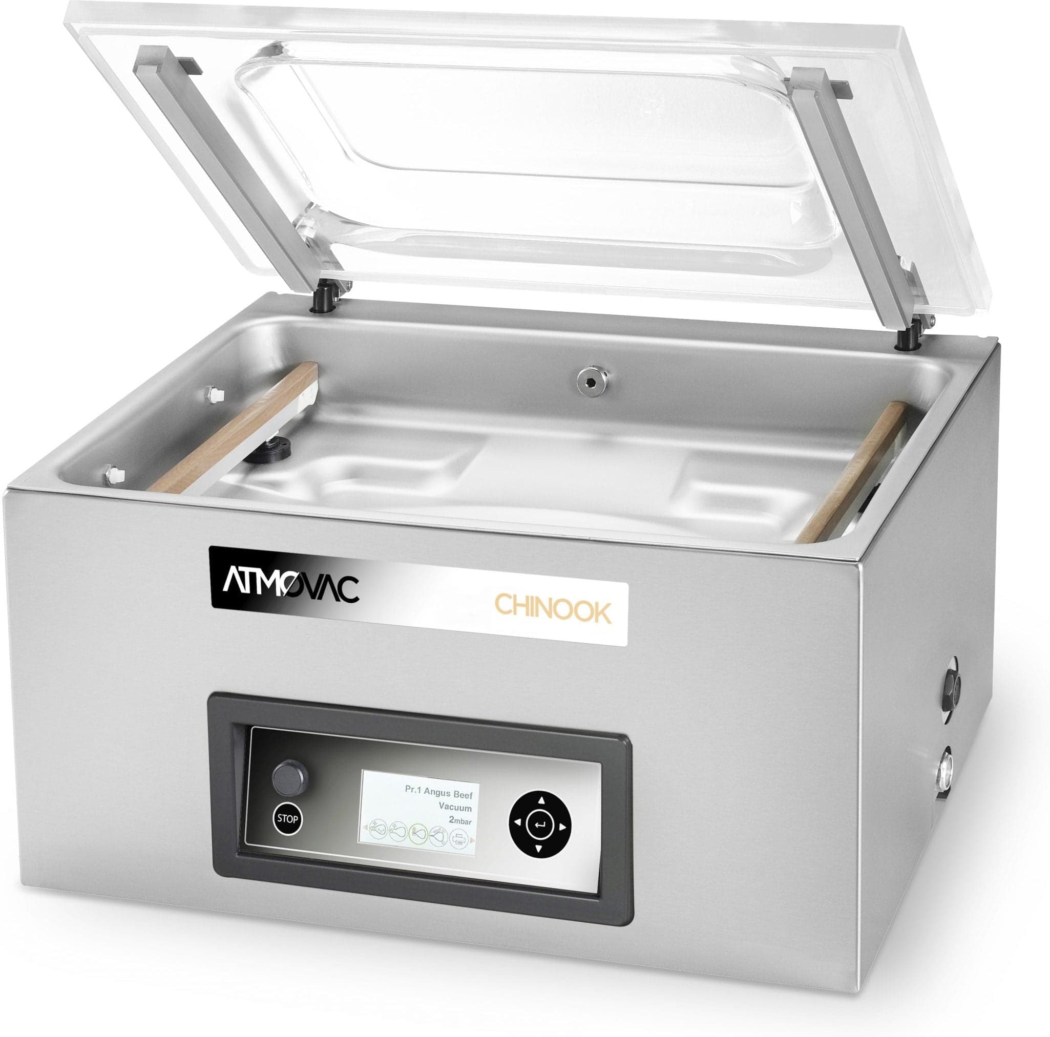 Eurodib CHINOOK16D+ Vacuum Packaging Machine with Double 16″ Seal Bar and 21 m³h Pump Speed