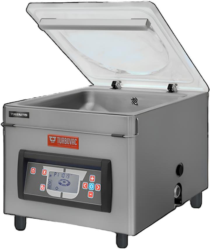 Turbovac TS60 Heavy-Duty Tabletop Vacuum Packaging Machine with 2 x 16.5" Seal Length and 25 m3 Vacuum Pump