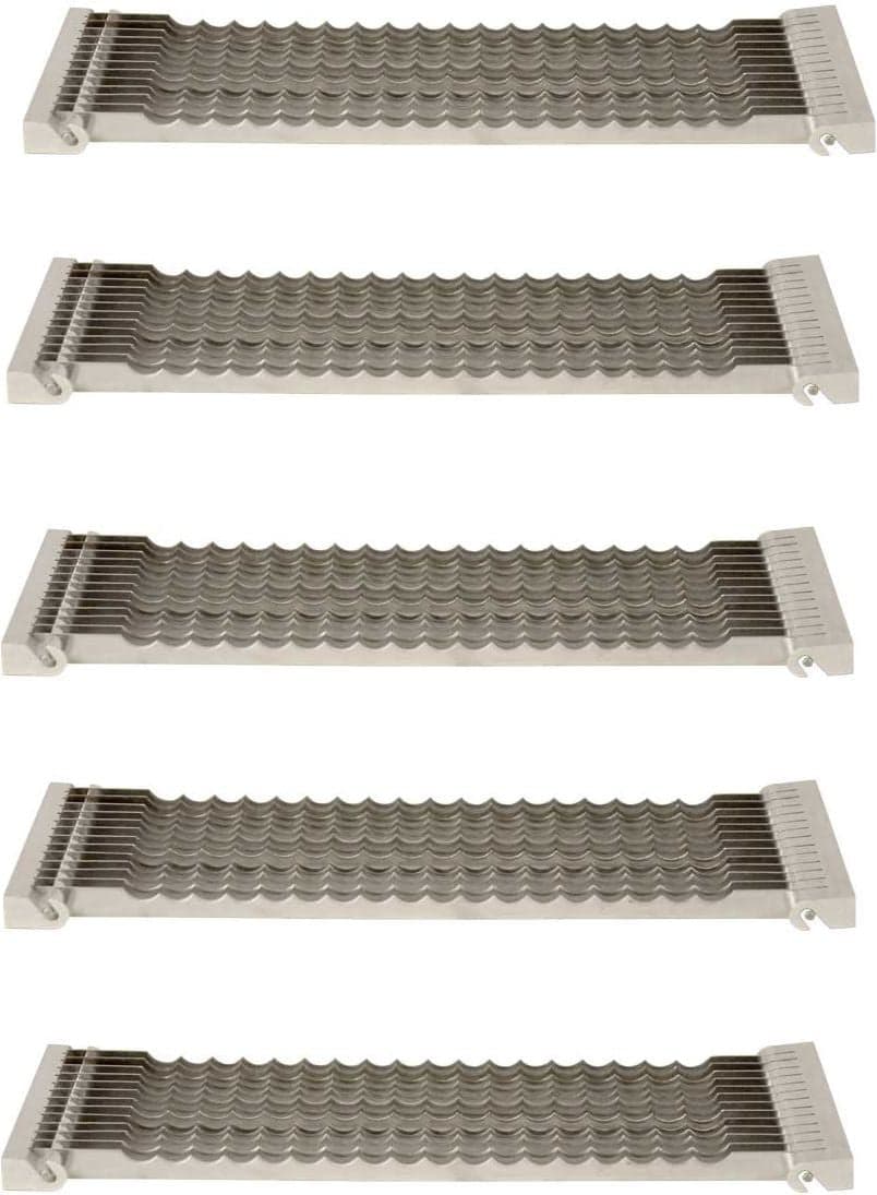Replacement Blades Set for 1/4″ Manual Tomato Slicer, Stainless Steel, Serrated Edges