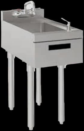ATS MET Underbar Hand Sink, 12" W x 22-1/2" D