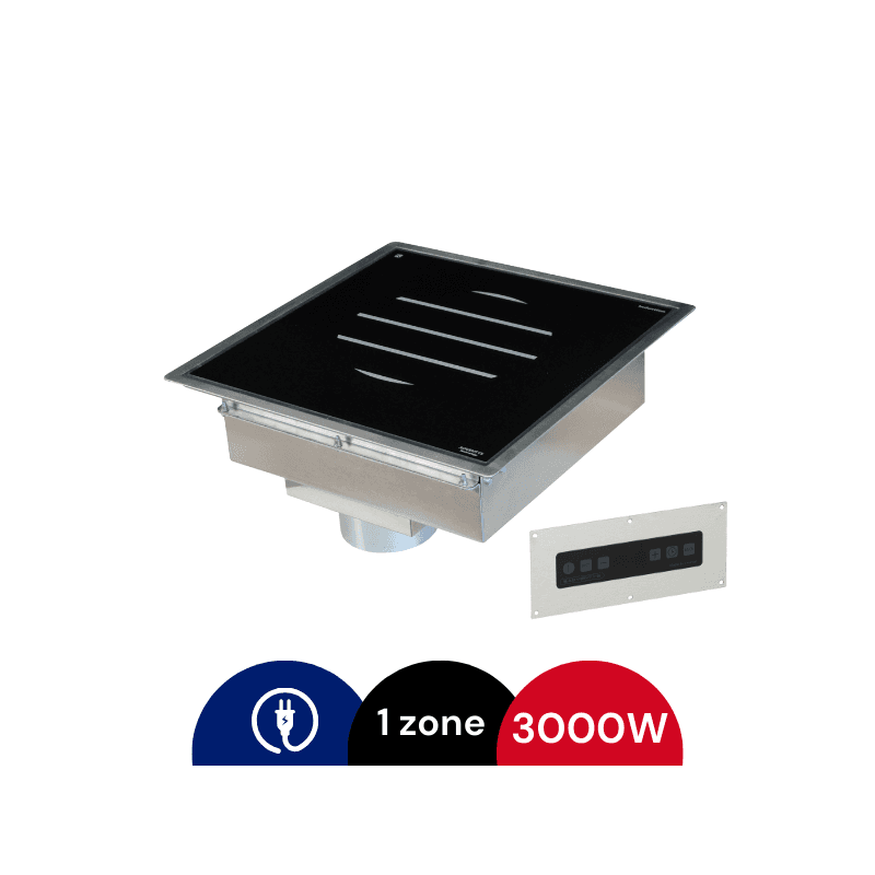 Adventys GL 3000 DIR 1-Zone Induction Cooktop