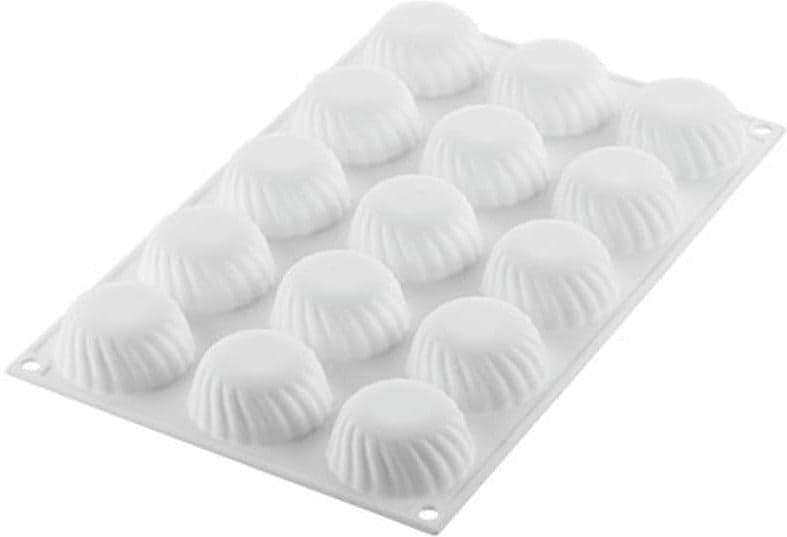 Silikomart – 1.8" Silicone Baking Mould with 15 Cavities – CURVE SAMURAI 30