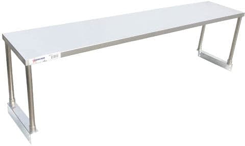 58" Overshelf for 4 Pan Steam Table