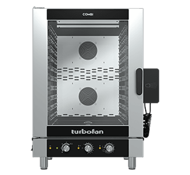 Turbofan EC40M10 Full Size 10 Tray Manual Electric Combi Oven