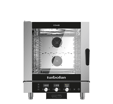 Turbofan EC40D7 31.9″ Full Size 7 Tray Manual / Electric Combi Oven