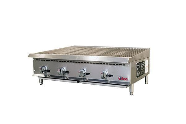 Ikon IRB-48 48″ Radiant Natural Gas Charbroiler – 140,000 BTU