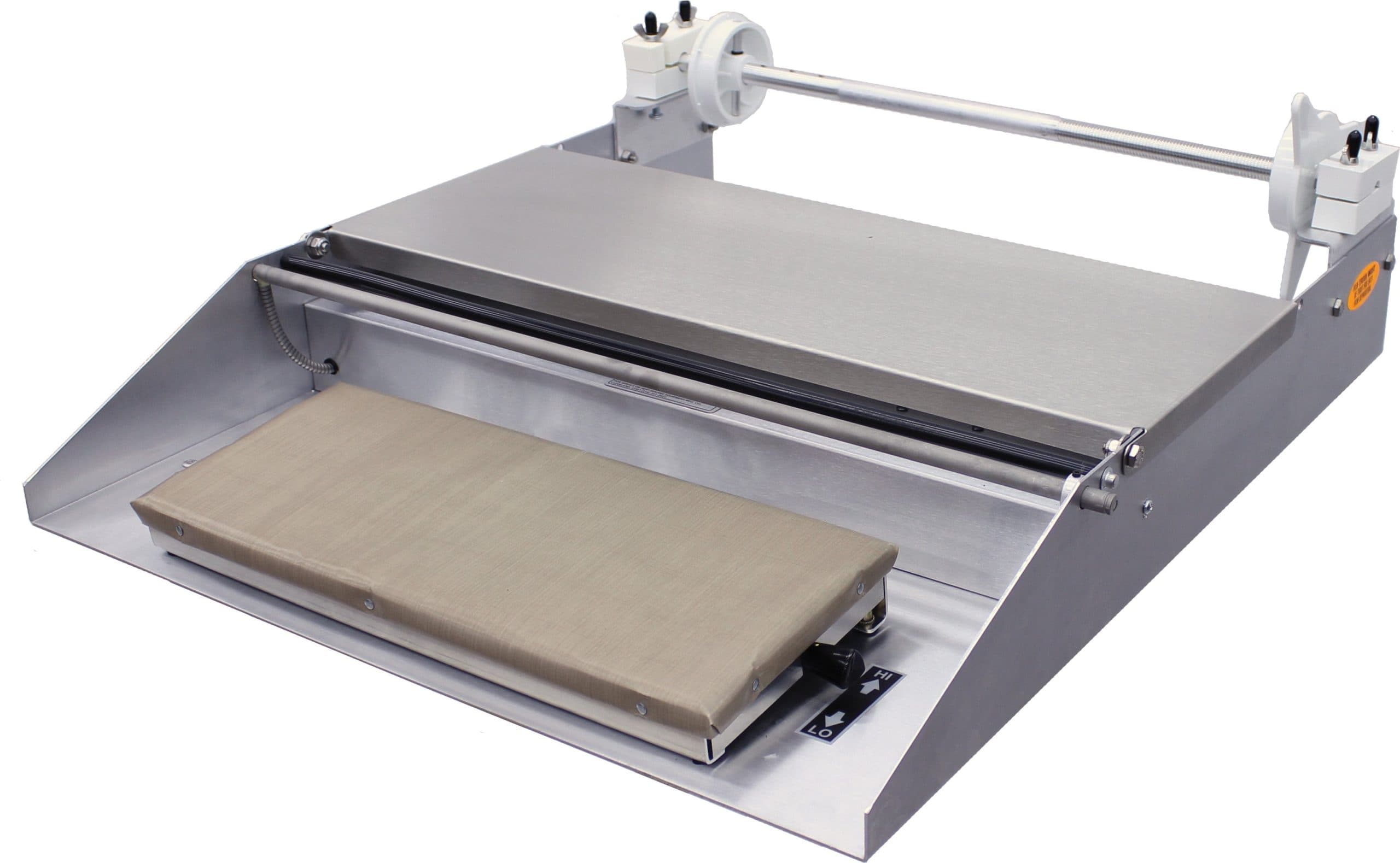 One-Roll Capacity Wrapping Machine with Mounting Axles