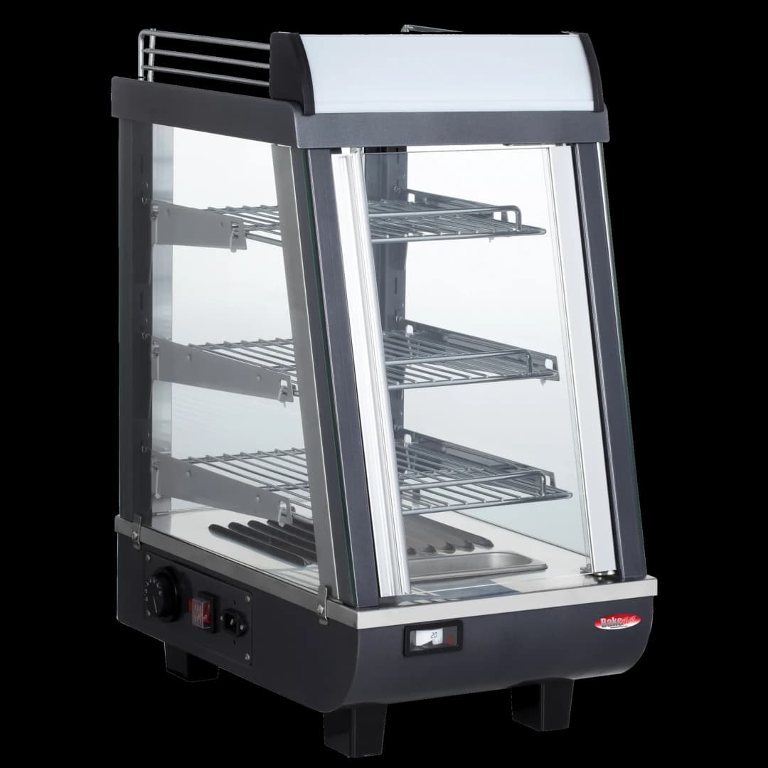 BakeMax BMTSC14 Titan Series Countertop 14 Inch Wide Electric Heated Display Case