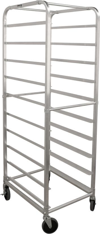 Aluminum Bun Pan Rack with 10 slides and 6″ spacing