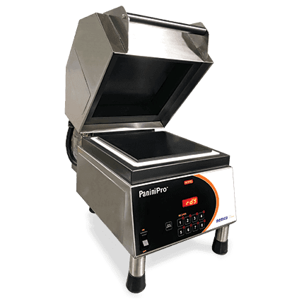 Nemco – PaniniPro High Speed Sandwich Press 208V w/ Grooved Top & Flat Bottom – 6900A-208-GF