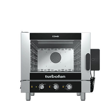 Turbofan EC40M5 31.9″ Full Size 5 Tray Manual / Electric Combi Oven