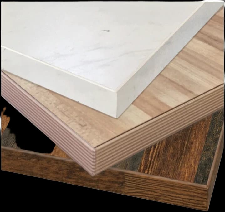 ATS HD Edge-Banded Laminate Table Top, 36" x 36"