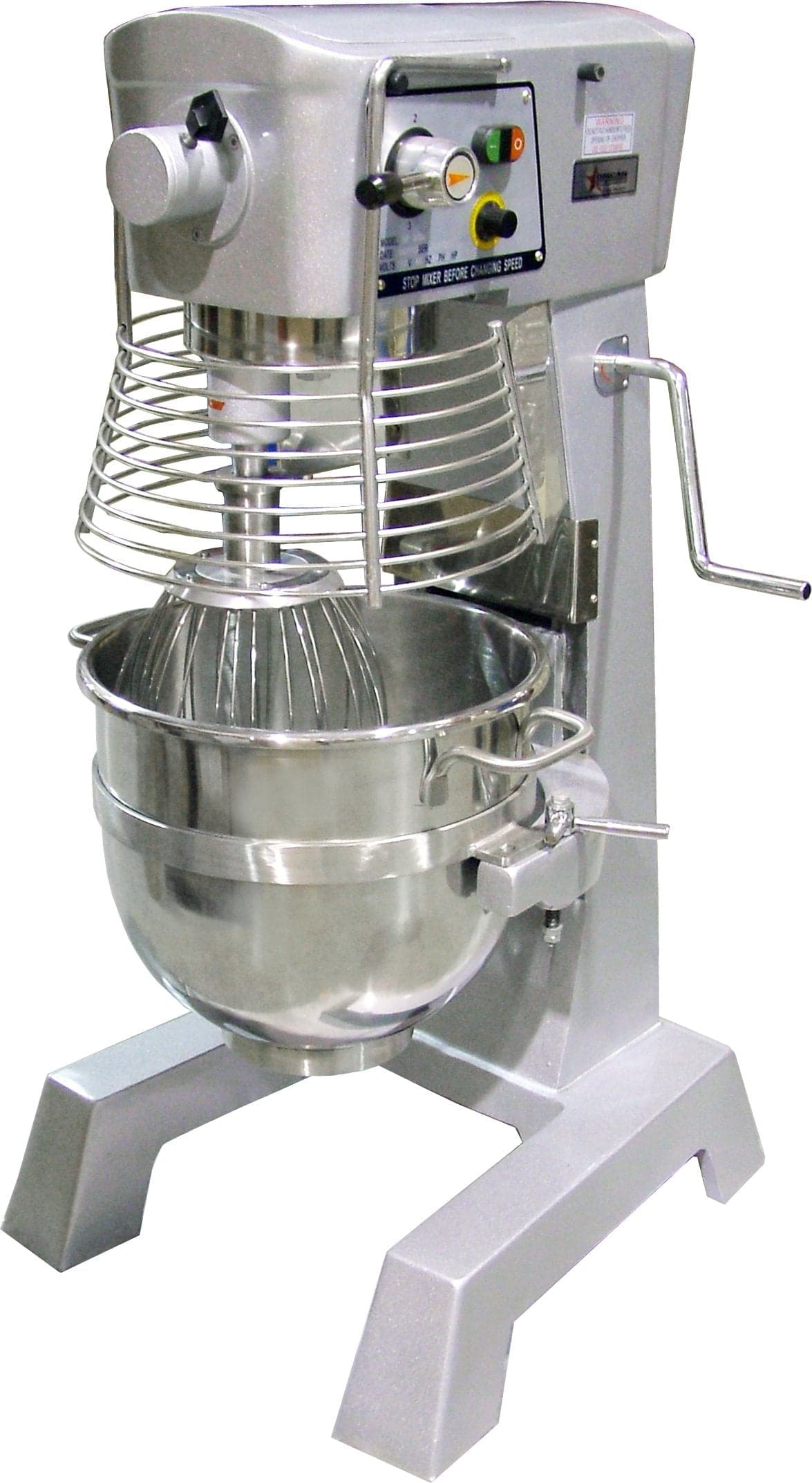 30 qt Standard-Duty Planetary Mixer with Guard and Timer – 110V, 1500W