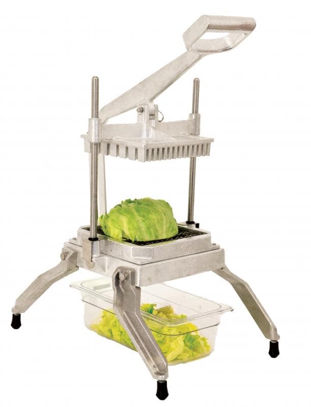 Countertop Lettuce and Vegetable Chopper with 3/4″ x 3/4″ Scalloped Blades