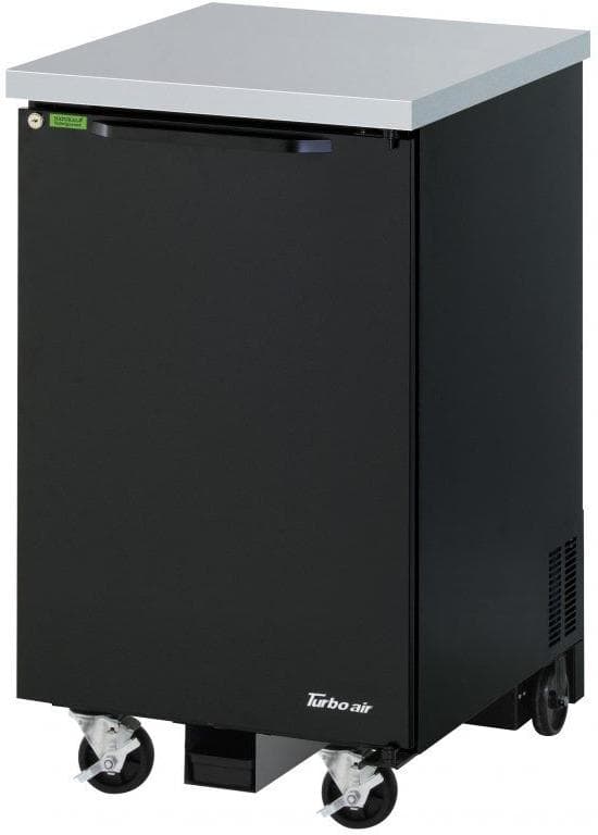 Turbo Air - Super Deluxe 23.4" Black Back Bar Cooler - TBB-1SBD-N6 (ETA 5-6 Weeks)