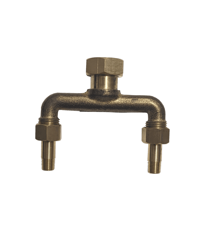 Thorinox 9803 8" Deck Mount Brass Inlet Faucet