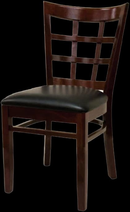 ATS 523-BS Wood Window Back Barstool