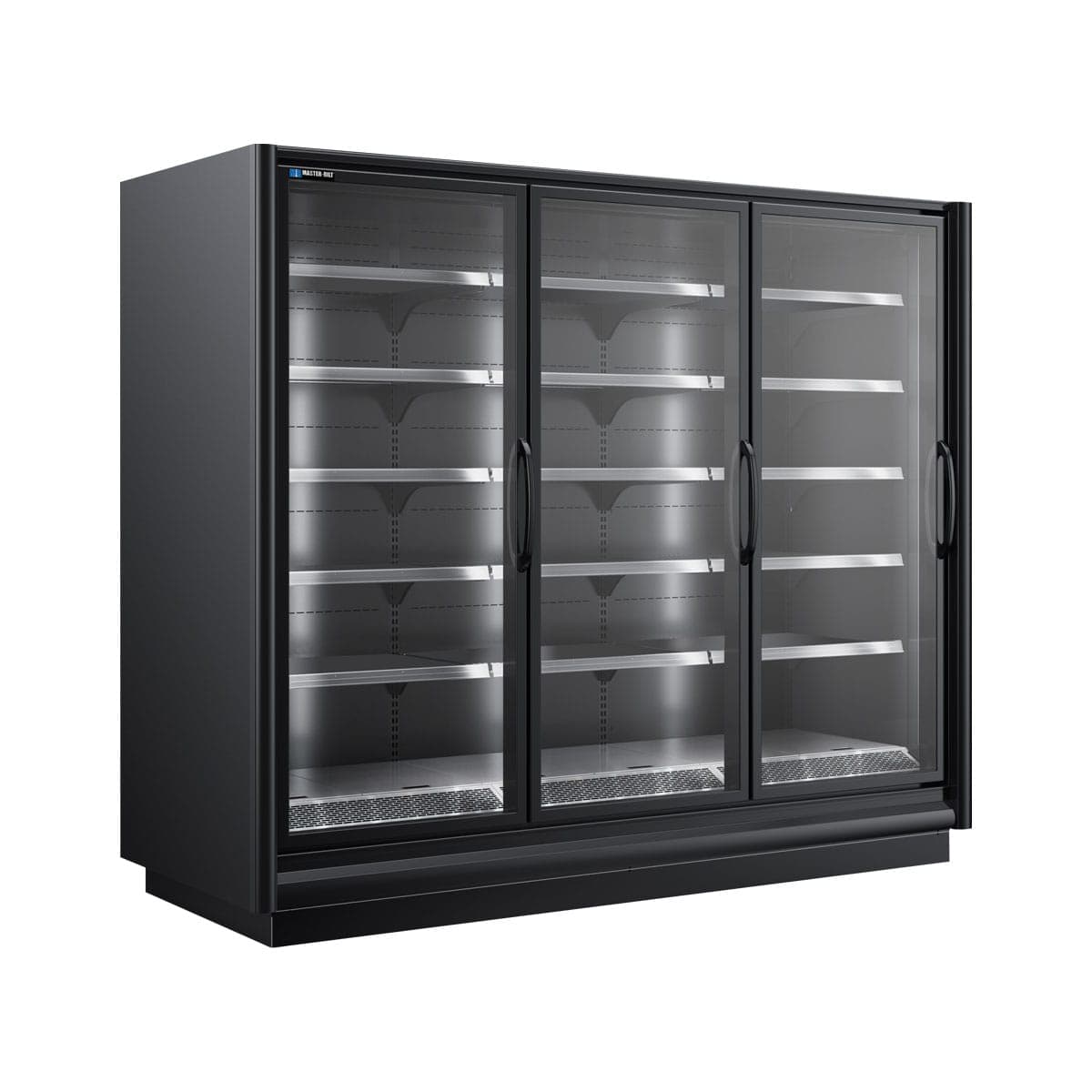 Master-Bilt – 3-Door Remote Endless Glass-Door Merchandiser (cabinet only) - Low Temp – BEL-3-30