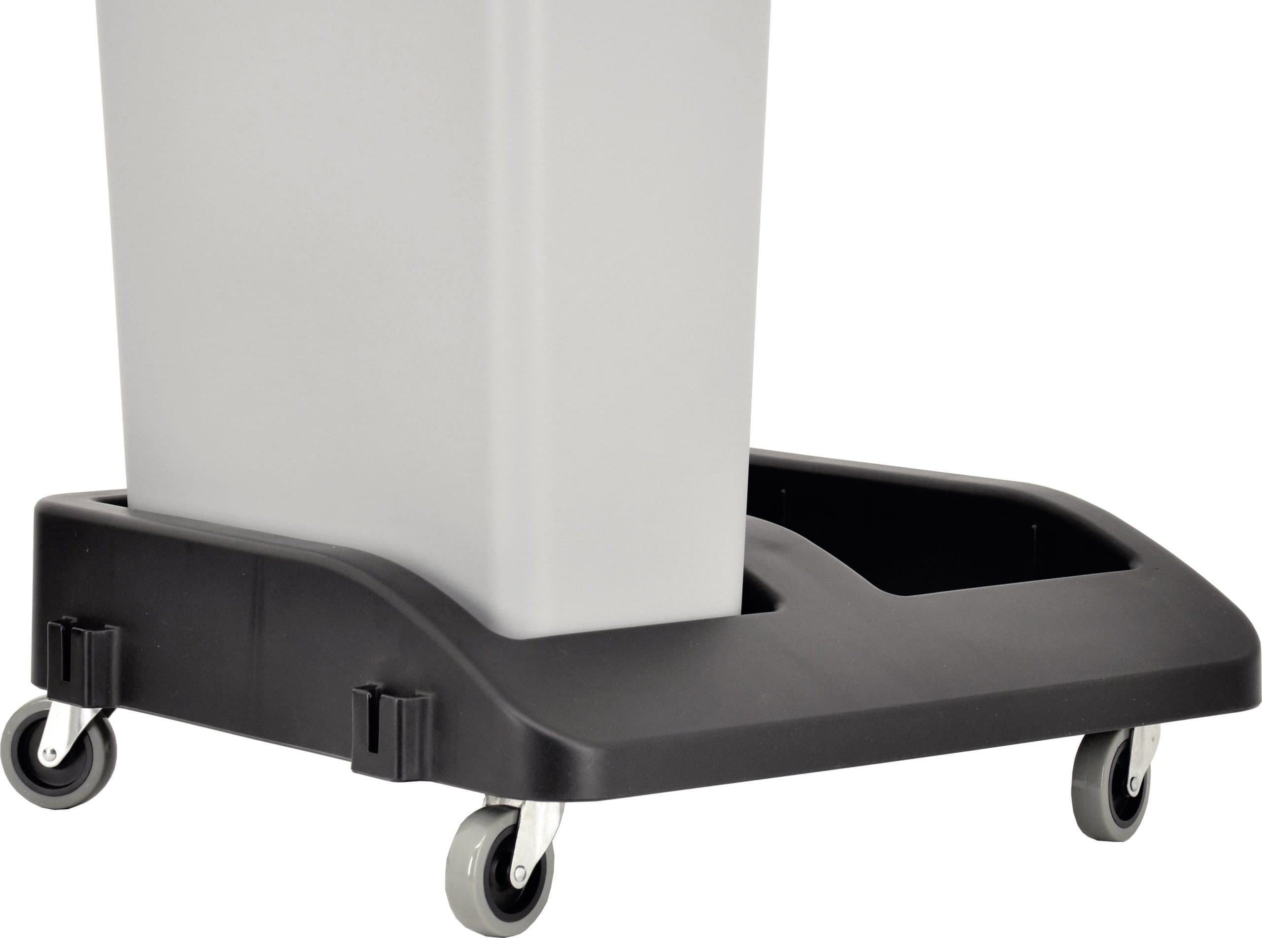 Polypropylene Double Dolly for Trash Container #43299