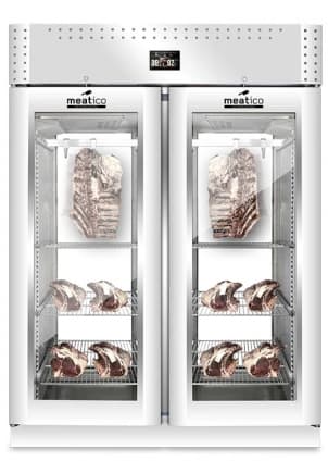 Meatico – — Double-Door Commercial Dry Aging Cabinet – MEAT 1500
