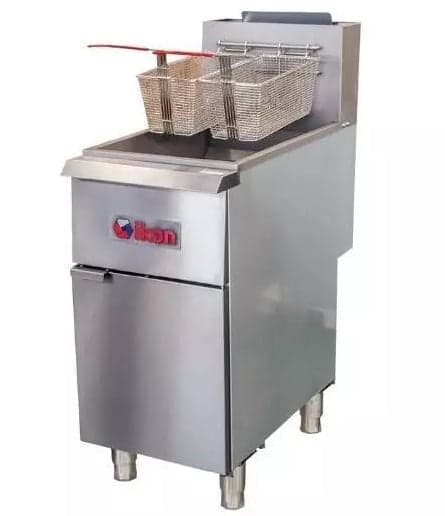IKON COOKING - 90,000 BTU Fryer 3-Tube - IGF-35/40 NG