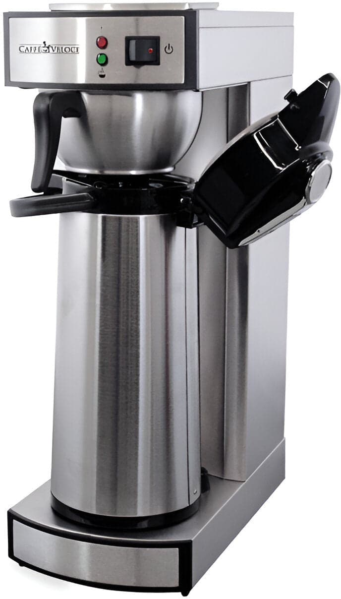 Stainless Steel Coffee Maker with 2-Liter Air Pot capacity