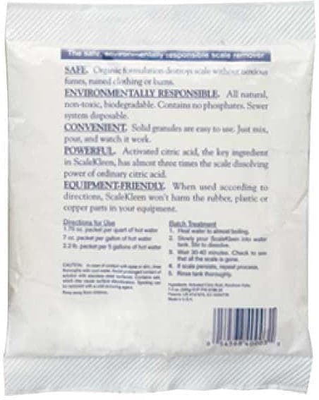 ITV Ice Makers - 1.8 Oz Bag Scale Cleaner - 1420