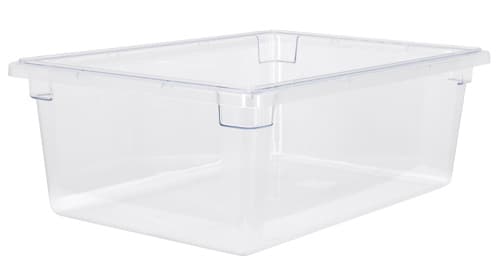 18″ x 26″ x 9″ Polycarbonate Clear Rectangular Food Storage Container