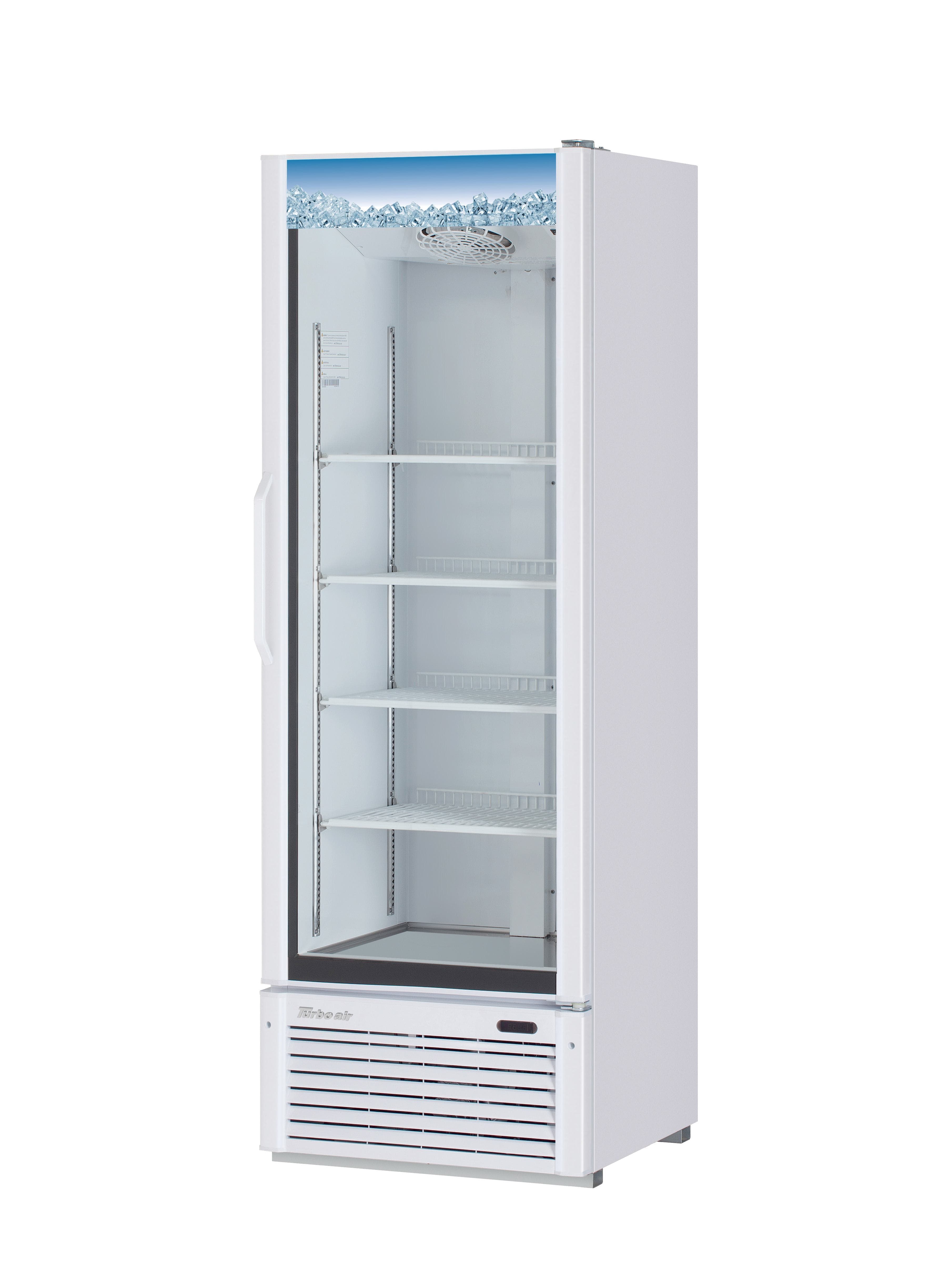 Turbo Air – Glass Door Refrigerator, 26-3/8″ Wide – TGM-19W(B)-N6