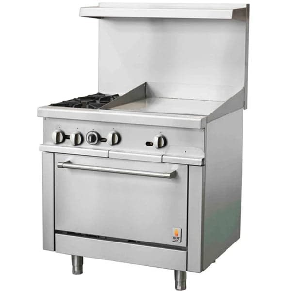 HOTZONE – RANGE WITH 12″ GRIDDLE 24″