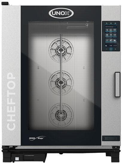 Unox XAVC-10FS-EPRM ChefTop MIND.Maps Plus Electric Countertop Combi Oven – 208V-240V, 3 Ph – Full Size