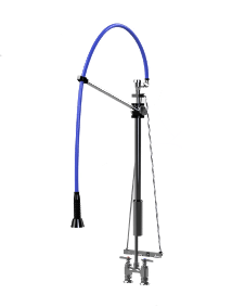 HIMI Products – Instinct Pre-Rinse Faucet Unit with 60″ Hose, V Mount Bracket, Vacuum Breaker & 4″ Deck Mount Base Faucet – IF6004-4D