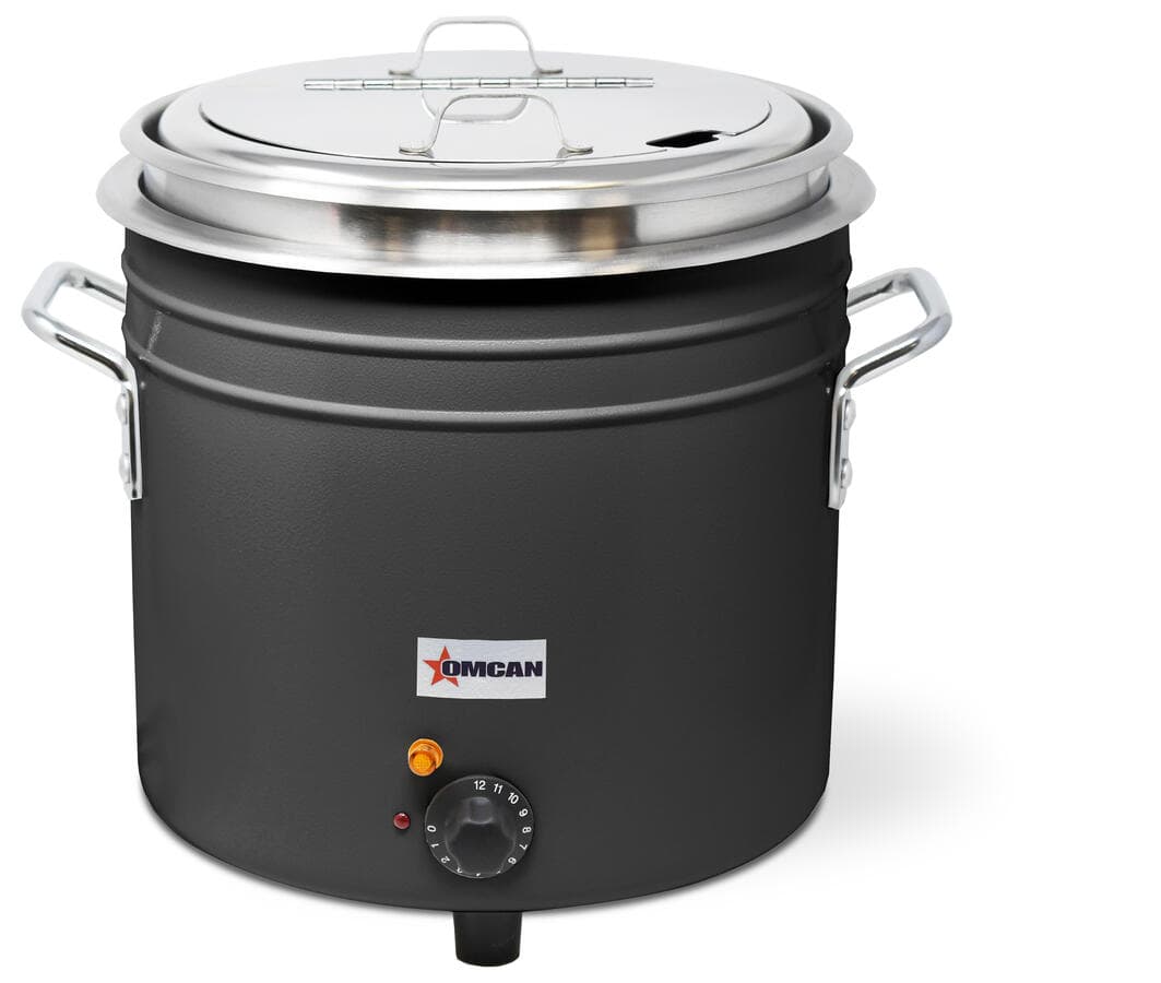 11 qt Black Retro Soup Warmer/Rethermalizer