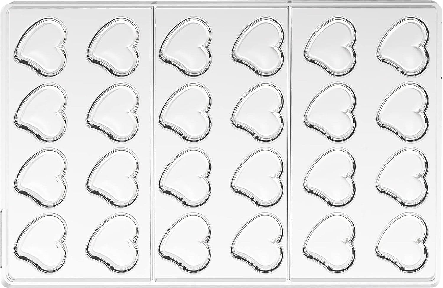Silikomart – 10.8" Tritan Heart Chocolate Mould – TESORO P