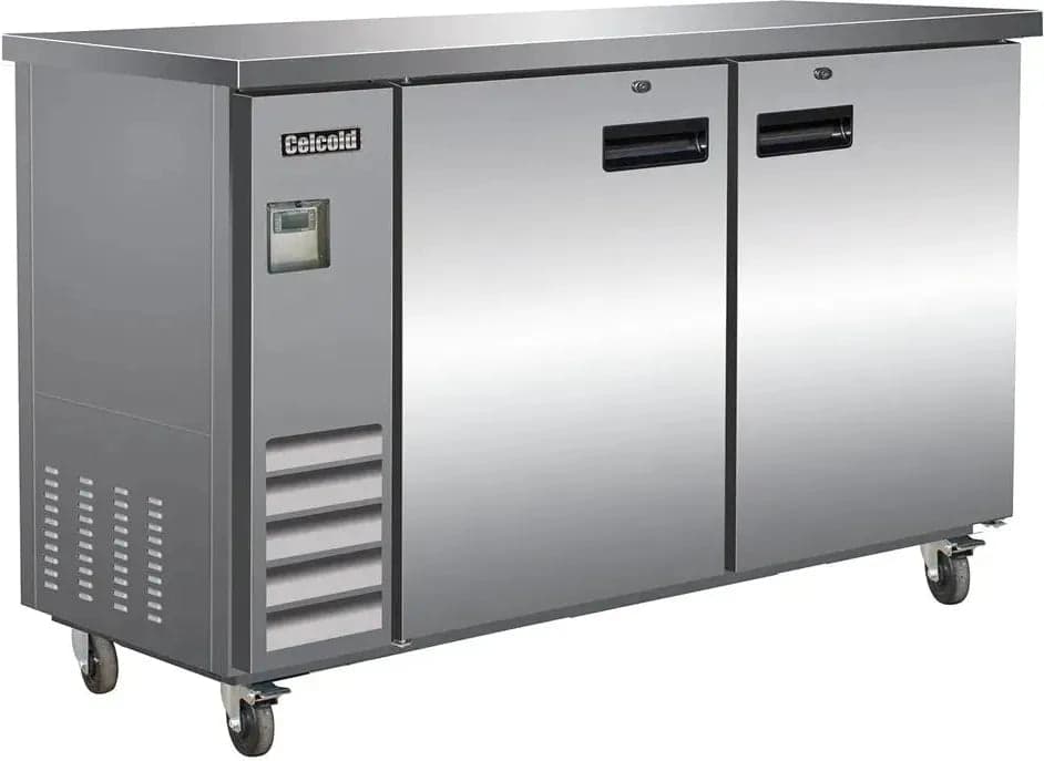 Celcold – 48″ Stainless Steel Commercial Back Bar Refrigerator – CBB48S