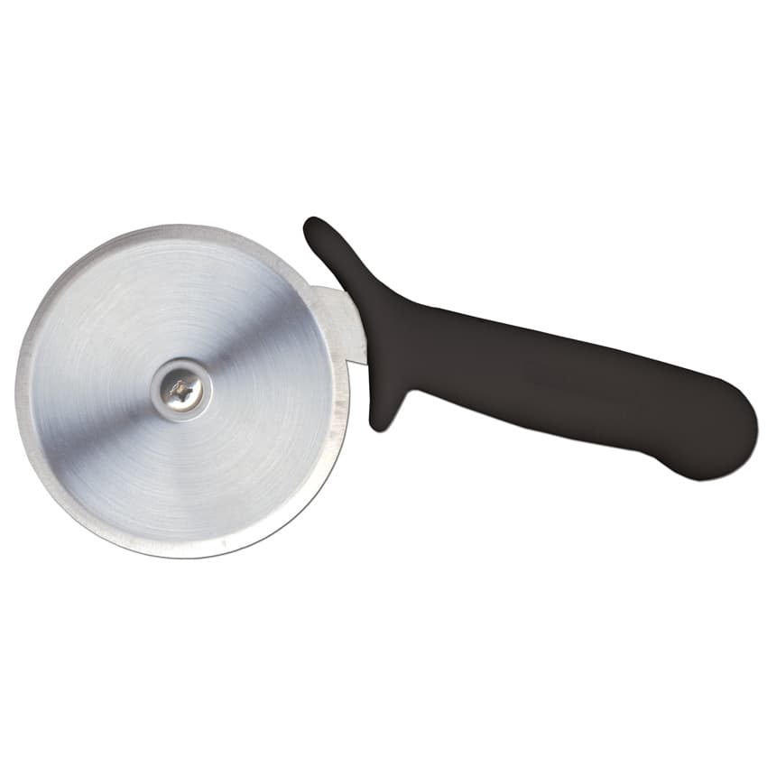 4" R-Style Pizza Cutter with Black Handle