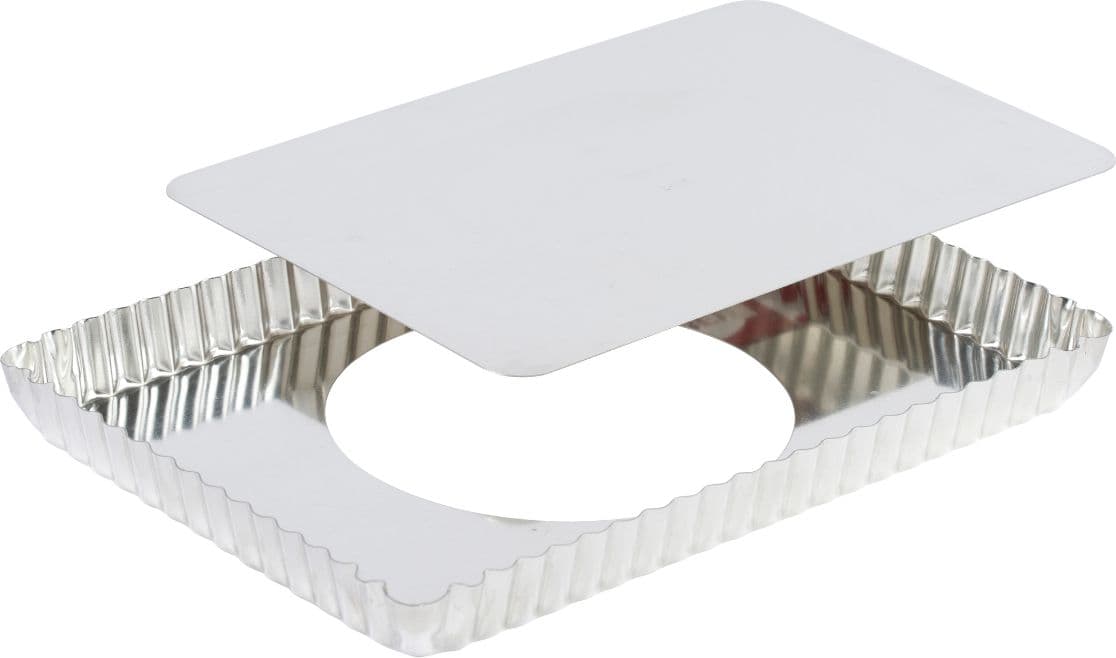 Gobel – 11.5" x 8" x 1" Rectangular Tart Mould – 125810