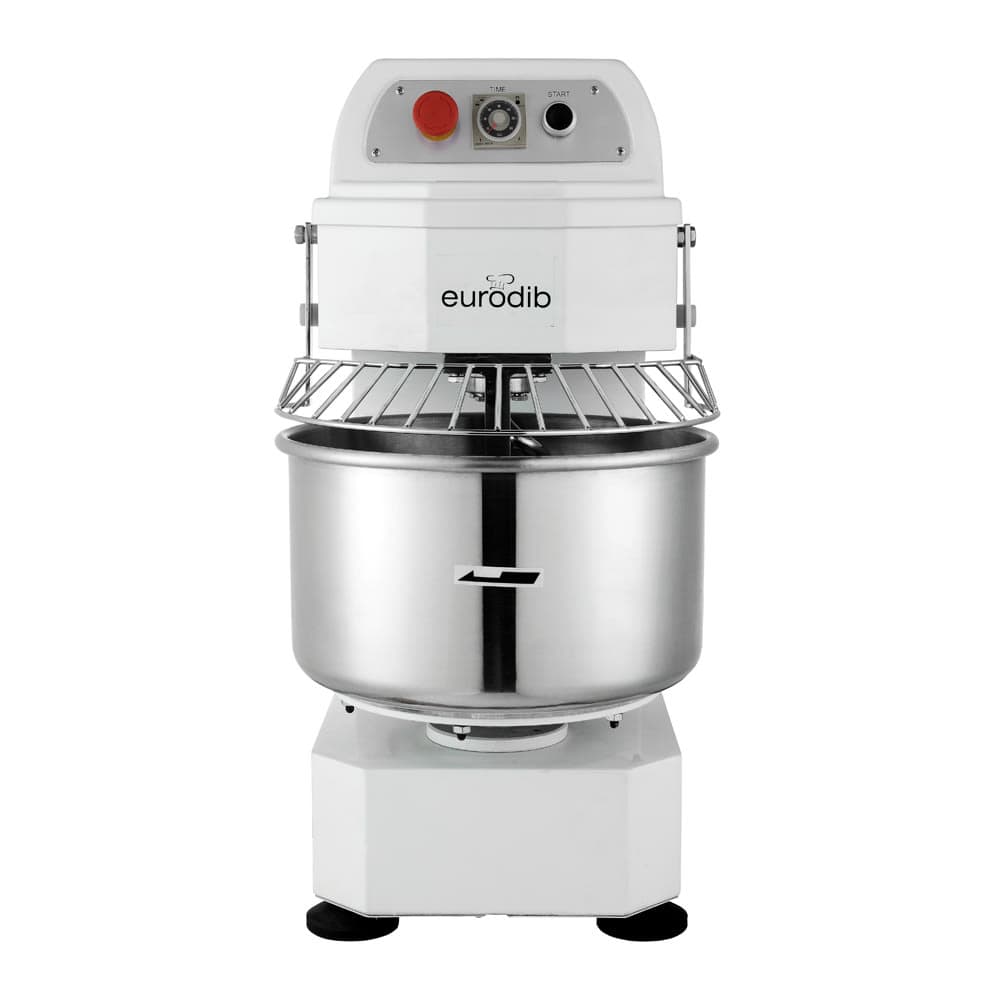 Eurodib LM20T 20 Qt. Spiral Floor Pizza Mixer – 110V, 1 Phase