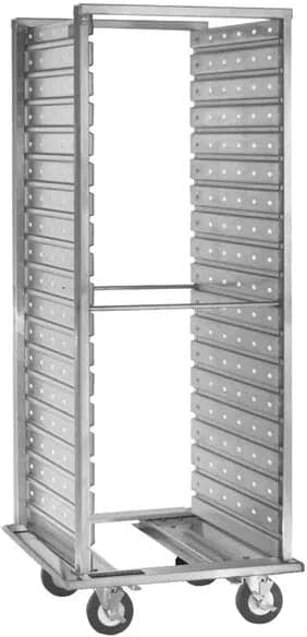 Cres Cor - 38 Pan Aluminum Food Pan Roll-In Refrigerator Rack with Corrugated Perforated Sidewalls - 2081240C (Pre-Order Now, ETA 4-6 Weeks)