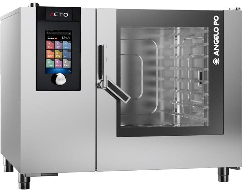 Angelo PO - ACT.O Electric Combi Oven 8 X GN 2/1 With Automatic Washing - AT82EW